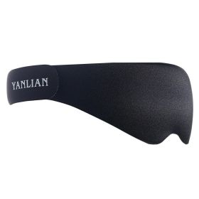 3D Light-Blocking Sleep Mask - Skin-Friendly & Breathable for Travel, Home & Office, Relieves Eye Fatigue (Color: Black)